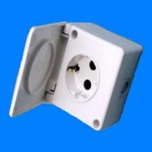 Розетка ОП 1-м IP44 с/з (РА10-002) (Картинка 2)