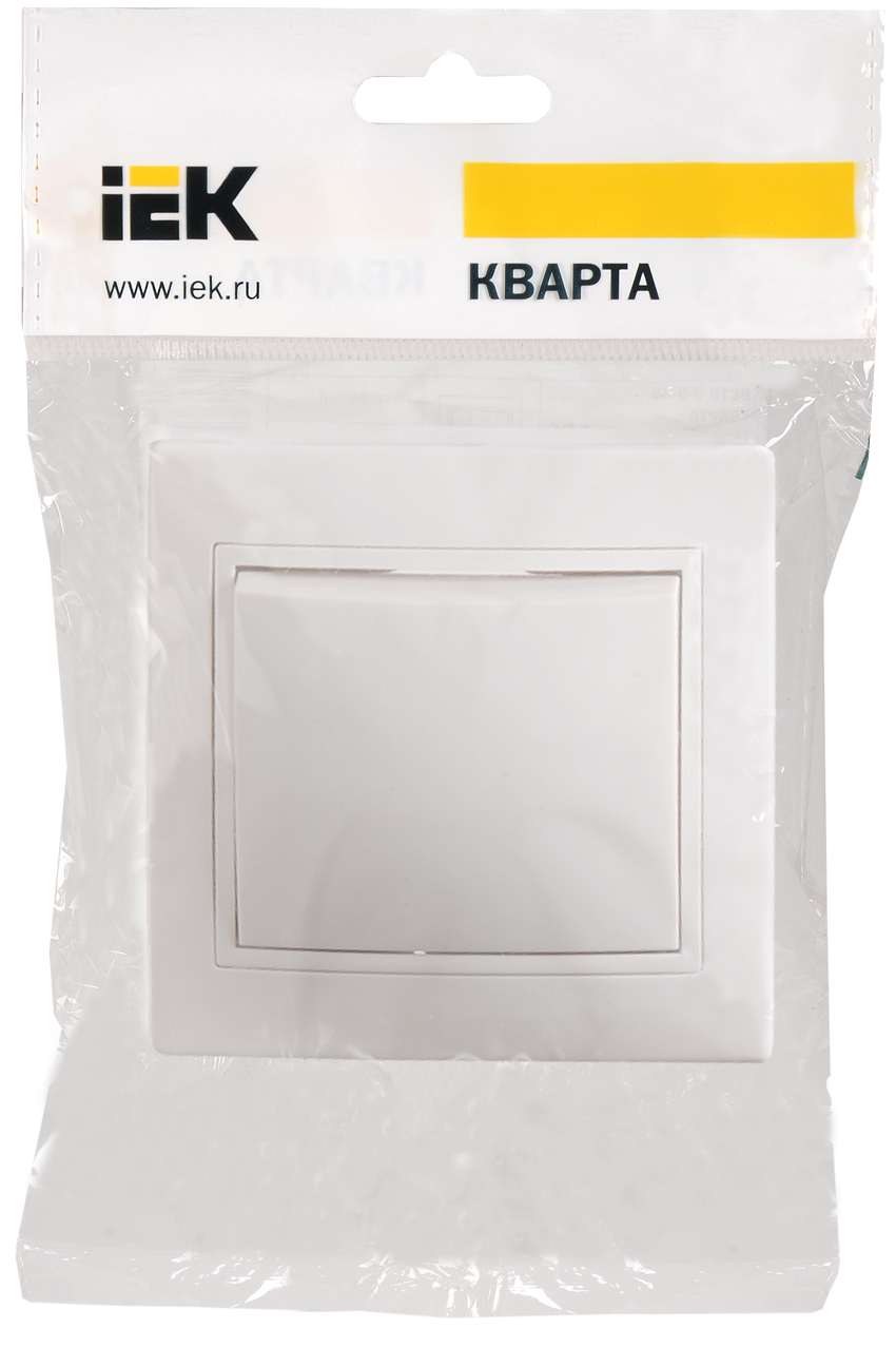 Выключатель СП 1-кл. 10А керамика КВАРТА бел.(ВС10-1-0-КБ ) (Картинка 2)