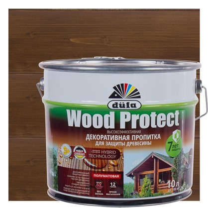 Антисептик Wood Protect цвет палисандр 10 л (Картинка 2)