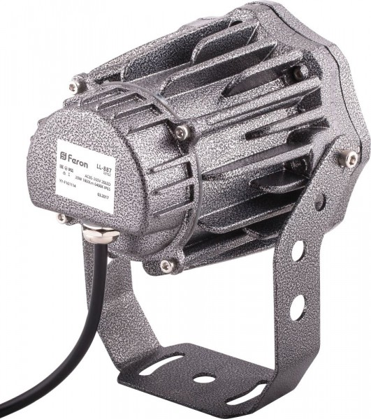 Прожектор светодиодный FERON LL-886 10W D90xH115, IP65 85-265V (зеленый) (Картинка 2)