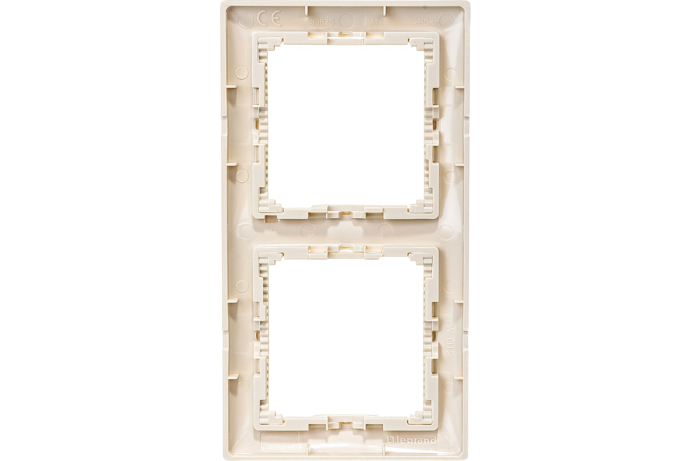 Рамка VALENA 2пост. гориз. сл.кость (774352) Legrand (Картинка 2)