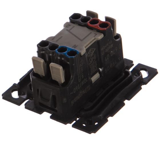 Механизм переключателя 1кл. 2 напр. Celiane 10AX 230B безвинтовые зажимы (67001) Legrand (Картинка 2)