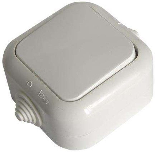 Выключатель ОП 1-кл. IP44 (А16-001) Витебск (Картинка 2)