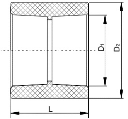 Муфта ф-25 ПП (Картинка 2)