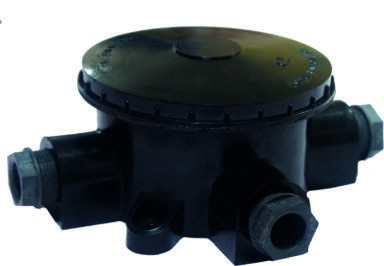 Коробка распр. ОП У-409 3-х рожков. ABS пластик (Картинка 2)